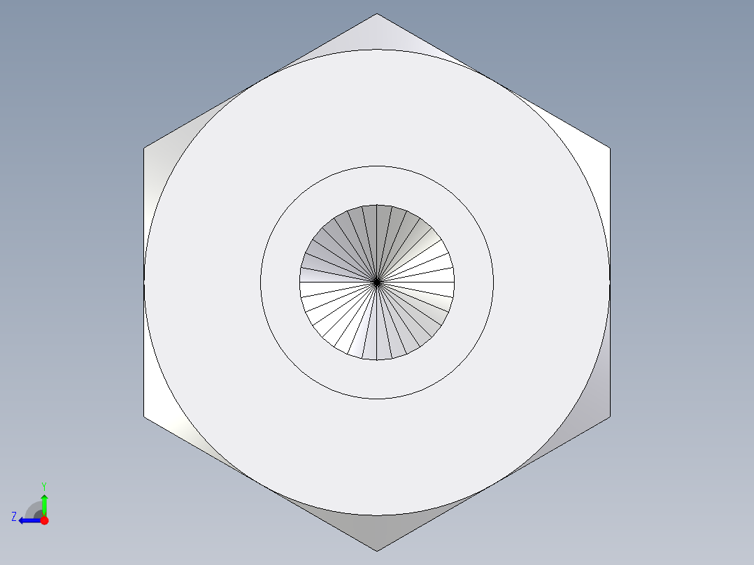 卡套式工业通用硬管接头EO_Blanking_plug_for_tube_ends_ROV12ZS71右视图
