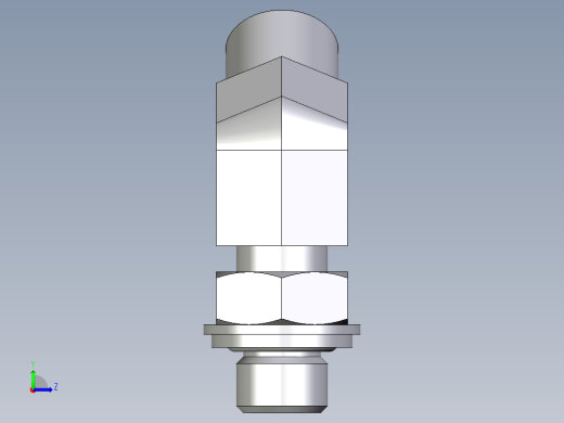 卡套式工业通用硬管接头EO_Adjustable_locknut_45_deg_elbow_VEE06LROMDCF左视缩略图