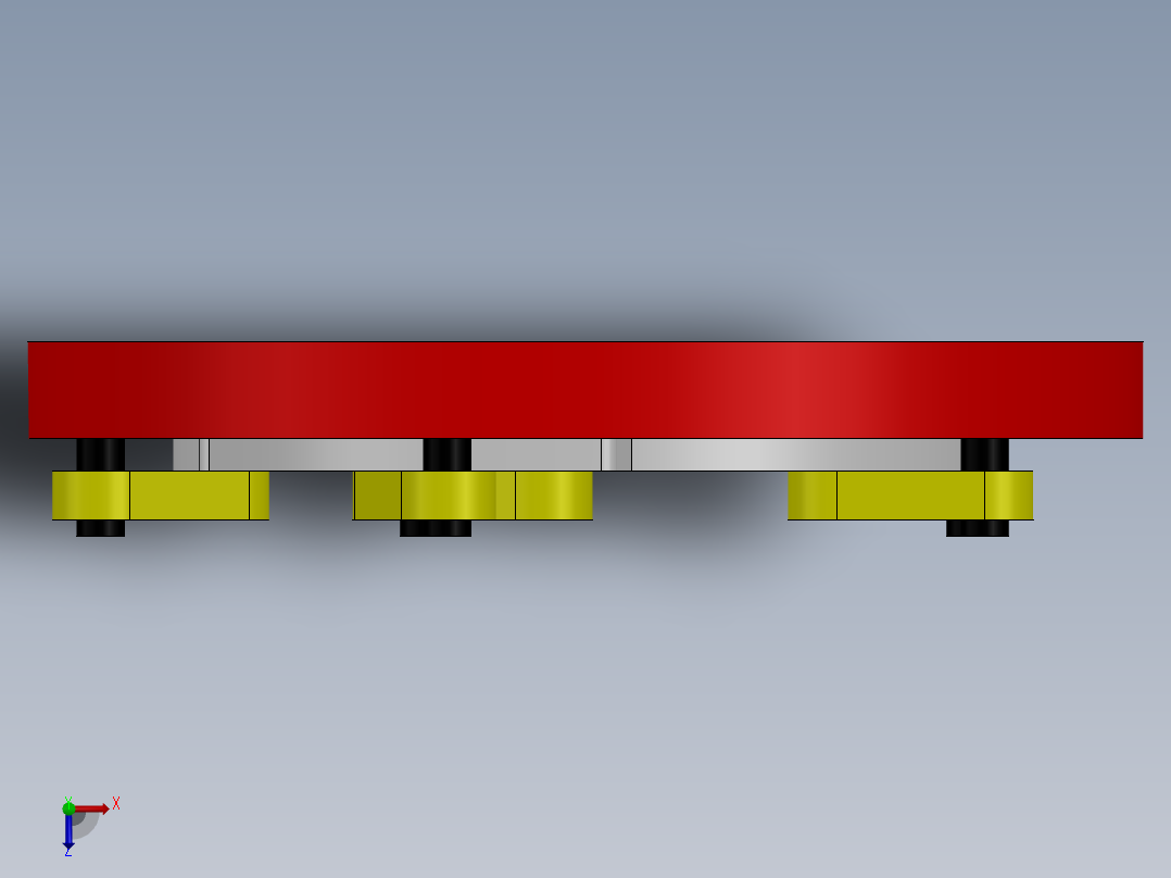 虹膜机构23俯视图