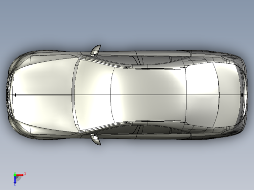 汽车车身 (29)俯视缩略图