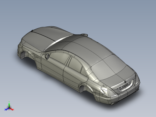 汽车车身 (29)正等轴测缩略图