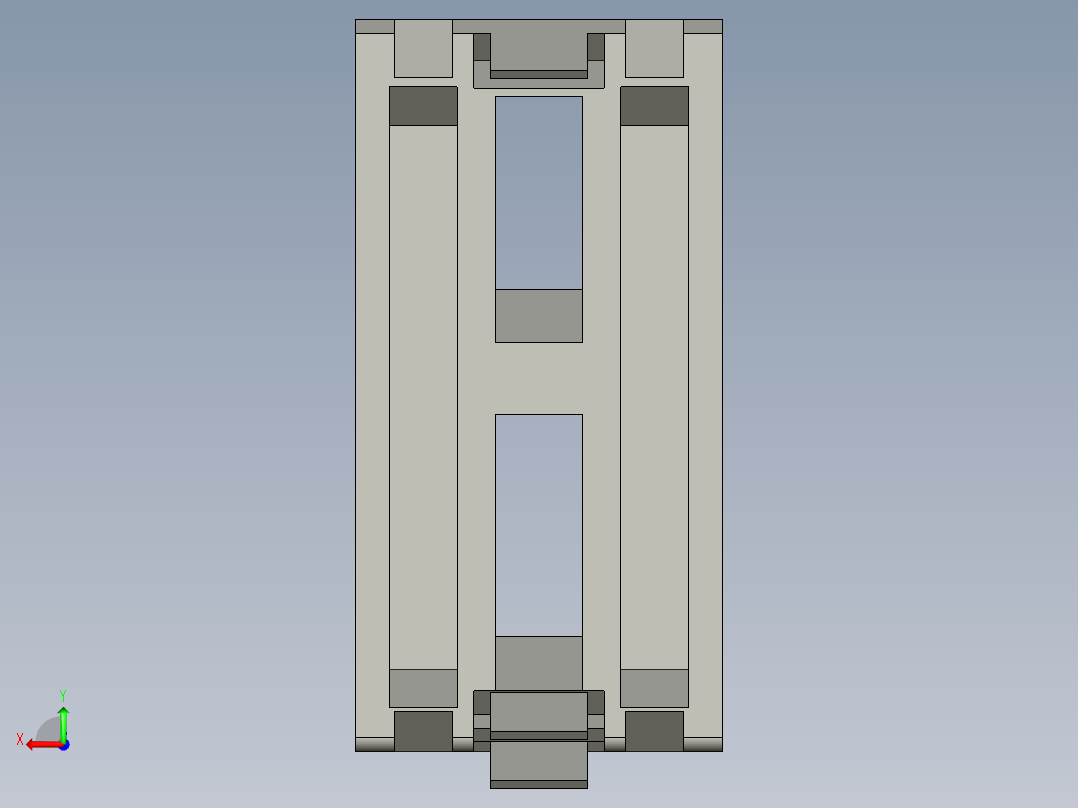 型材-BR 40X80 ANGLE BRACKET KJN529005后视图