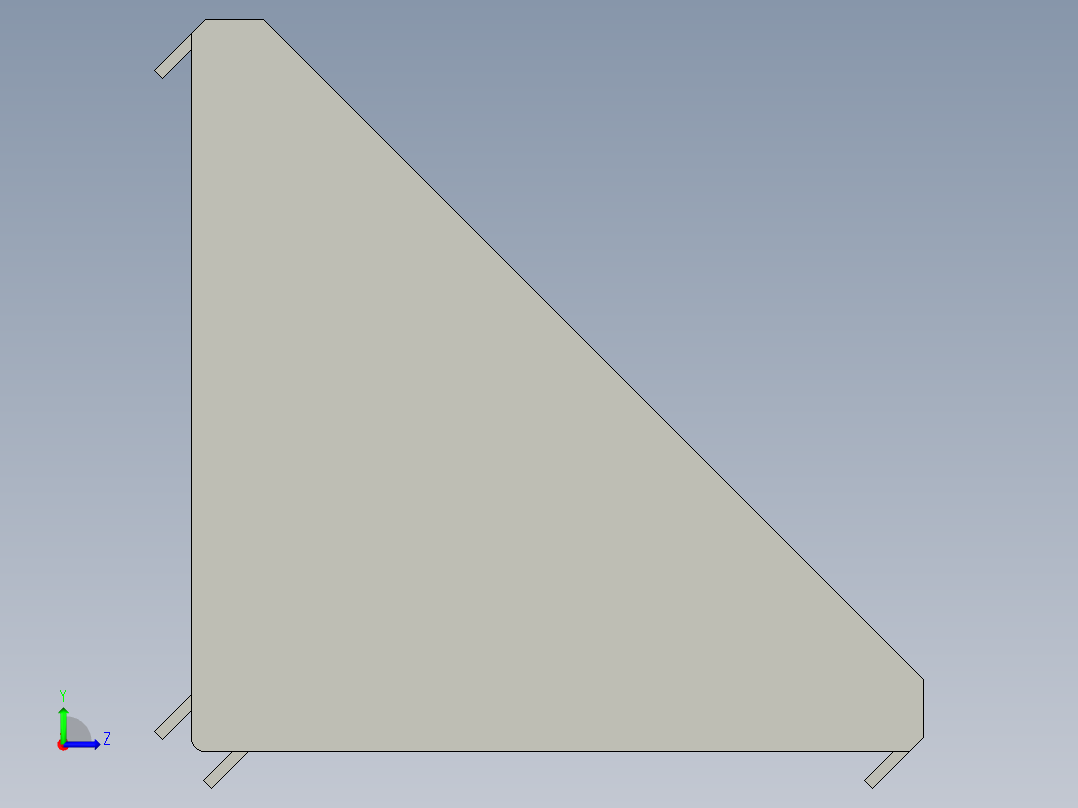 型材-BR 40X80 ANGLE BRACKET KJN529005左视图
