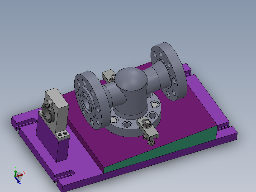Q159-阀体零件的机械加工工艺及镗孔夹具设计【三维SolidWorks】