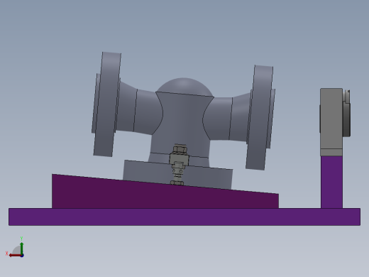 Q159-阀体零件的机械加工工艺及镗孔夹具设计【三维SolidWorks】后视缩略图