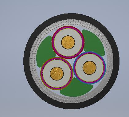 海底电缆设计模型