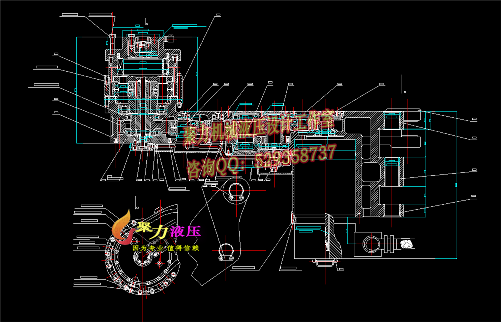 5A060--滚筒采煤机截割部的设计