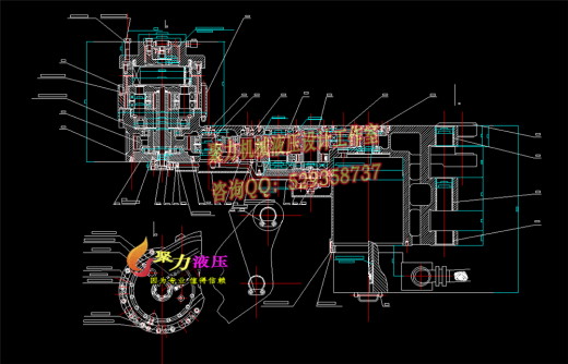 5A060--滚筒采煤机截割部的设计缩略图