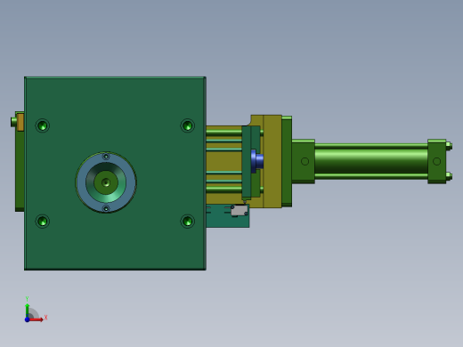 制作手机磨具前视缩略图