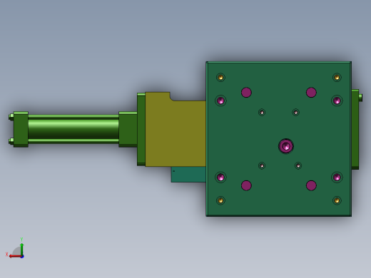 制作手机磨具后视缩略图