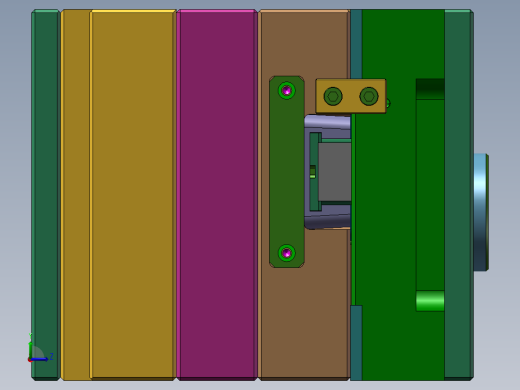 制作手机磨具左视缩略图