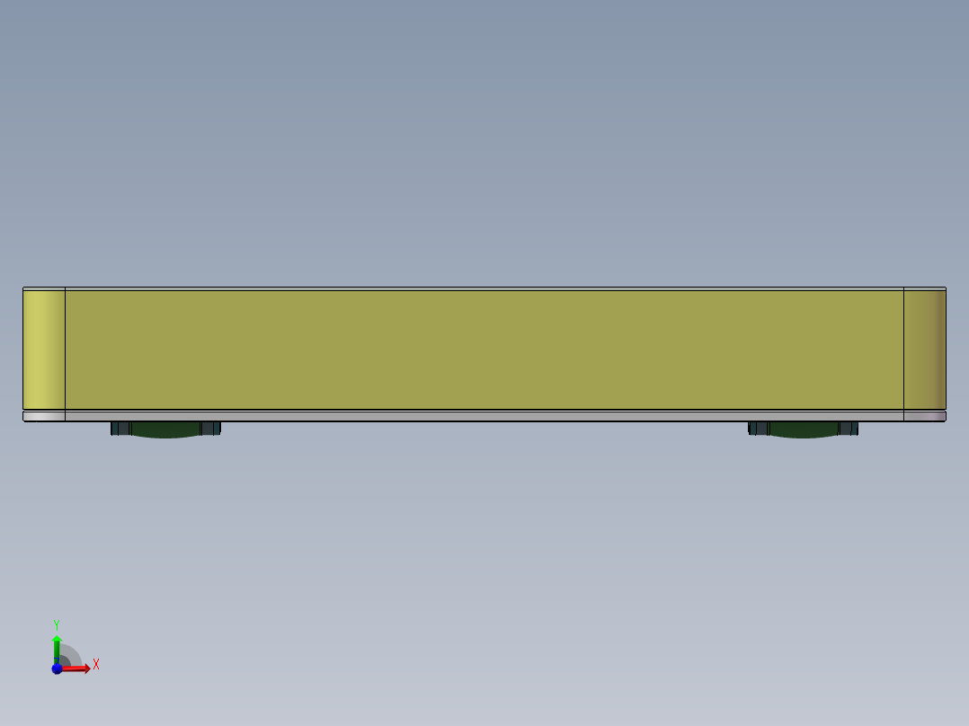 最薄AGV小车sw18可编辑前视图