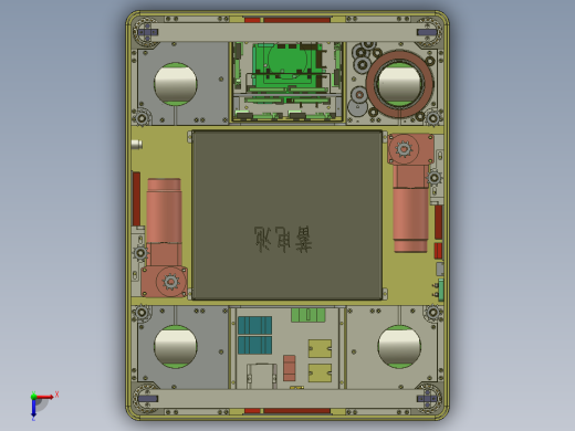 最薄AGV小车sw18可编辑俯视缩略图