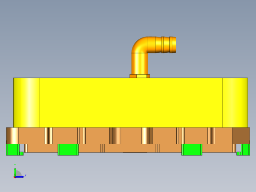 UM5702-A笔记本CNC工装夹具三维模型-CNC1-210726-铣PL面左视缩略图