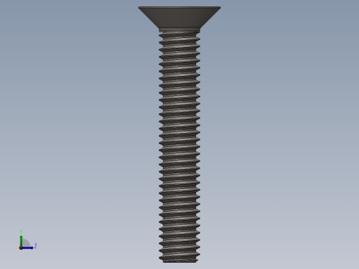 Screw_ISO_10642_M4x25_A2.SLDPRT左视缩略图