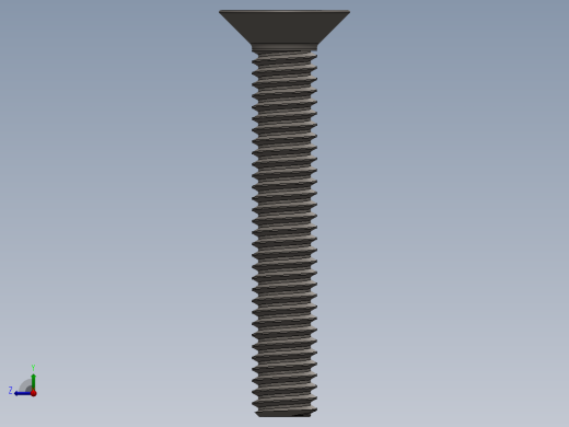 Screw_ISO_10642_M4x25_A2.SLDPRT右视缩略图