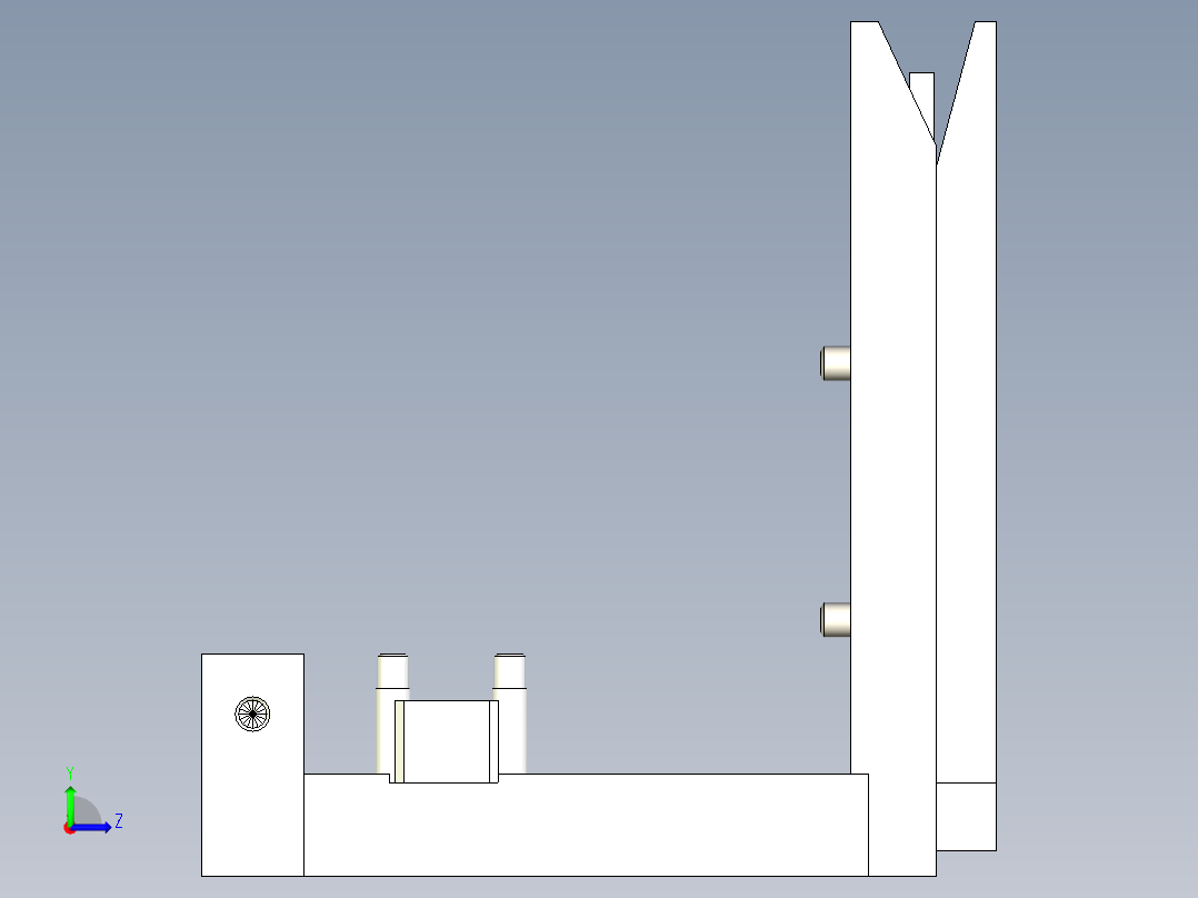 针灸针针胚分针器2左视图