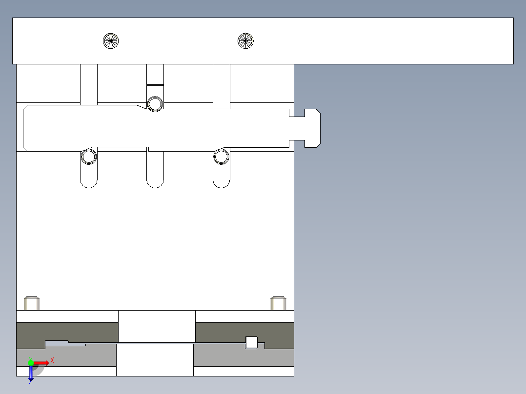 针灸针针胚分针器2俯视图