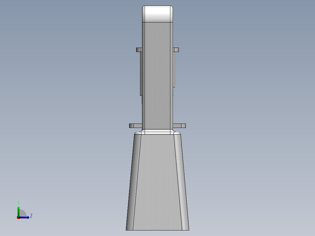 鞋业自动化配套设备（画线机）左视图