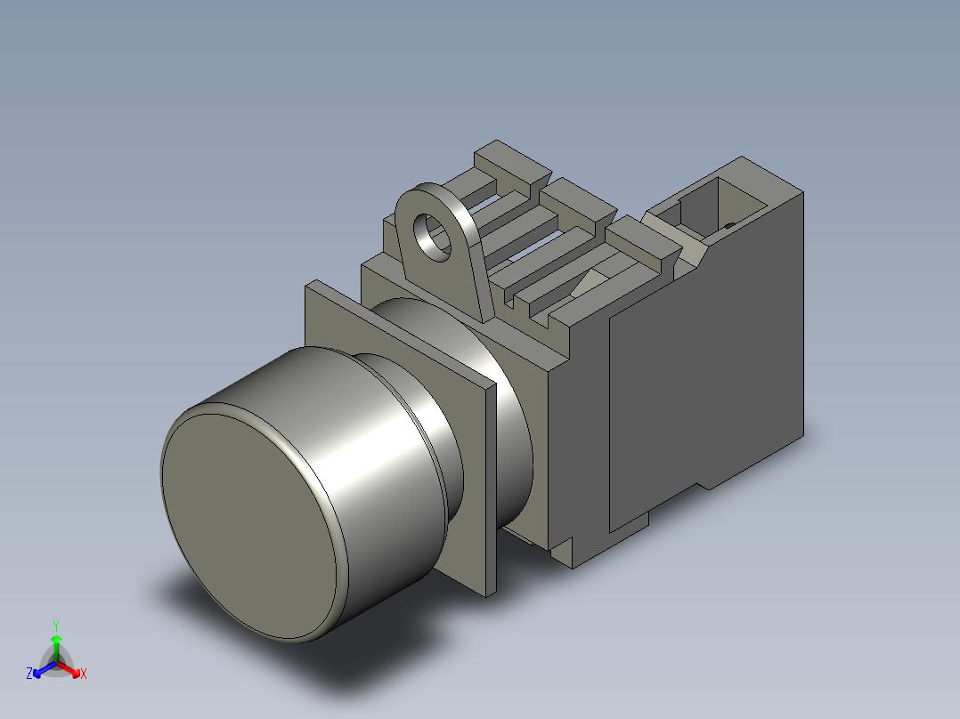 YW1L-MF2E10Q4R24V红正等轴测图