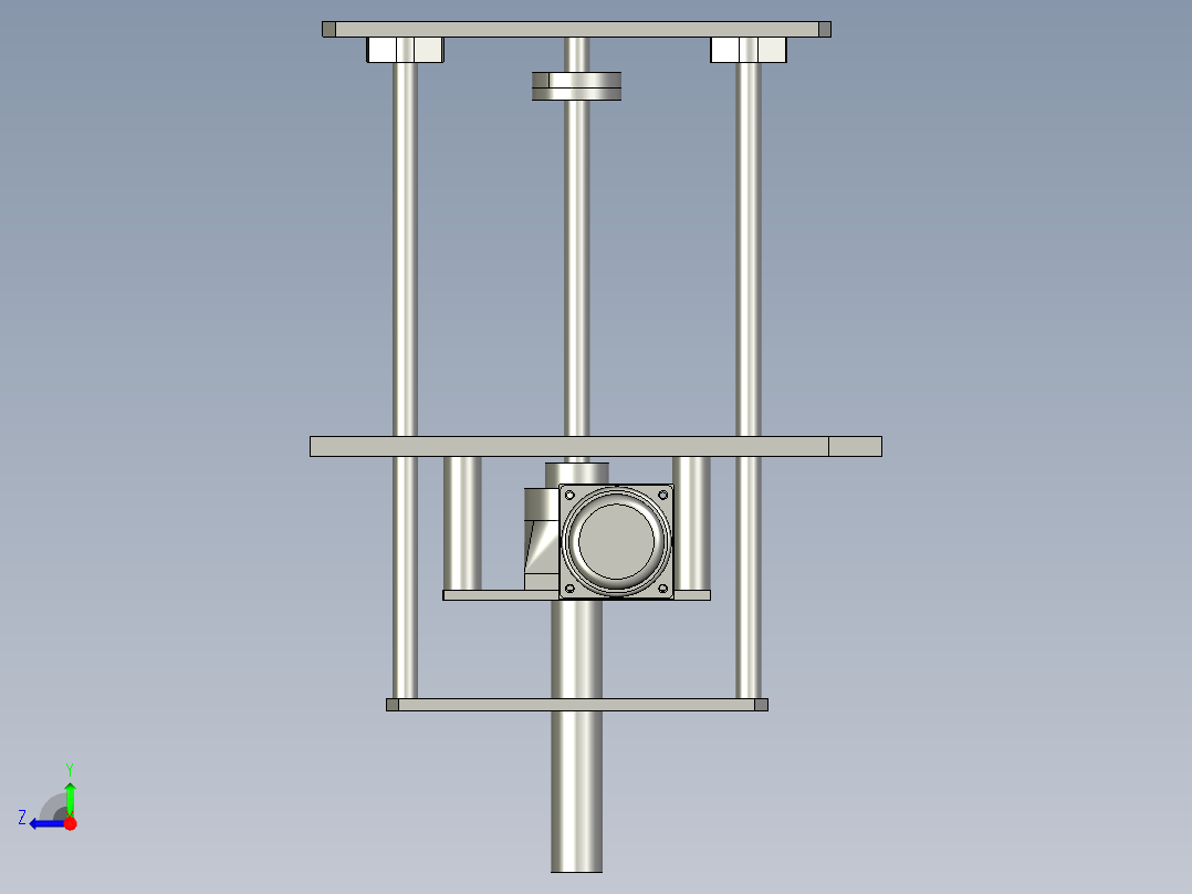 左举升-机构右视图