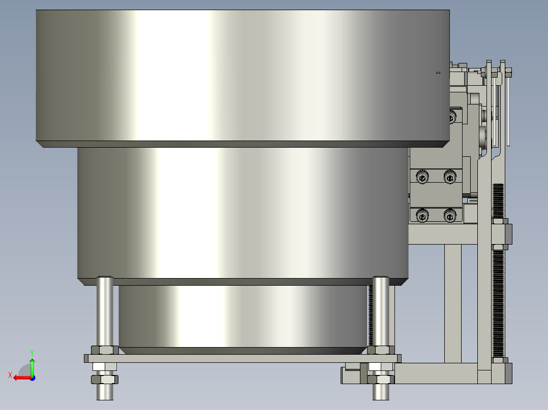 PIN针振动模组F后视图