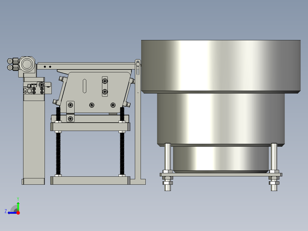 PIN针振动模组F右视图