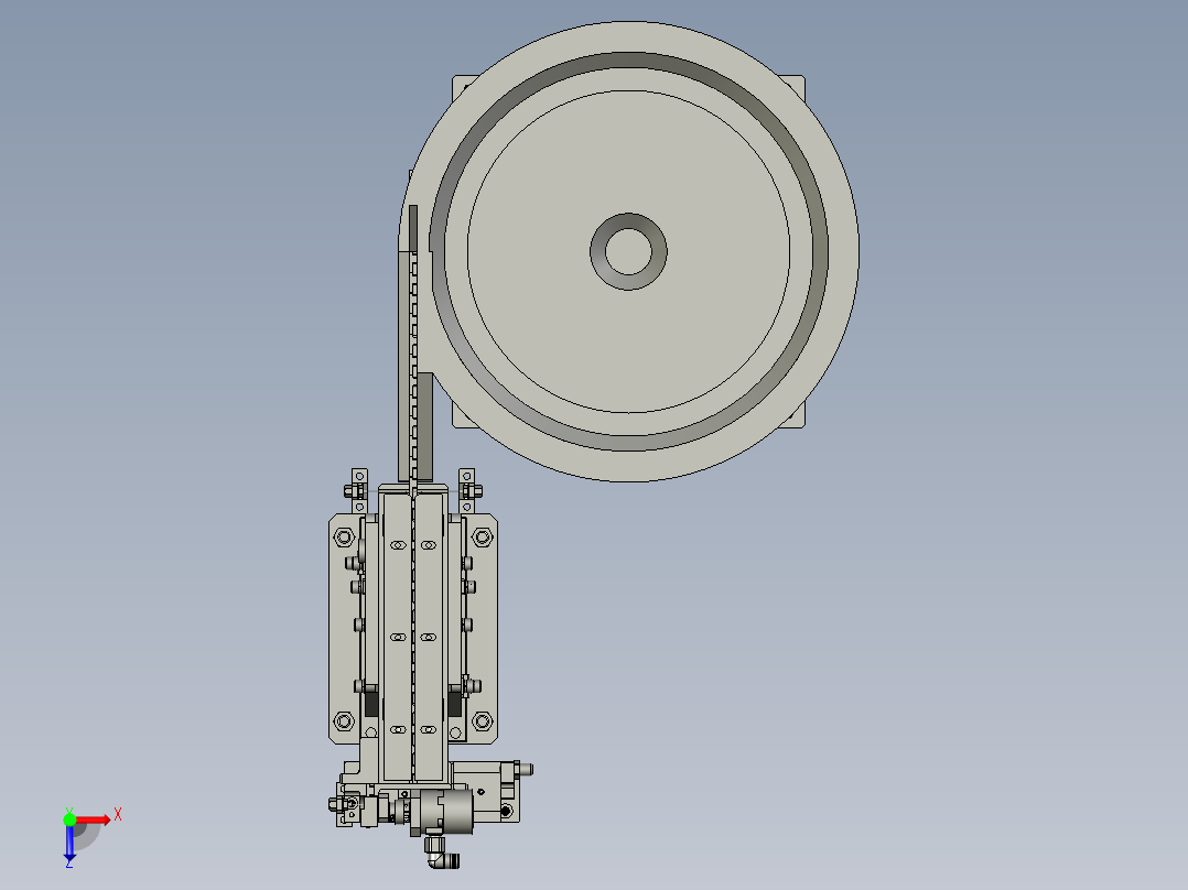 PIN针振动模组F俯视图