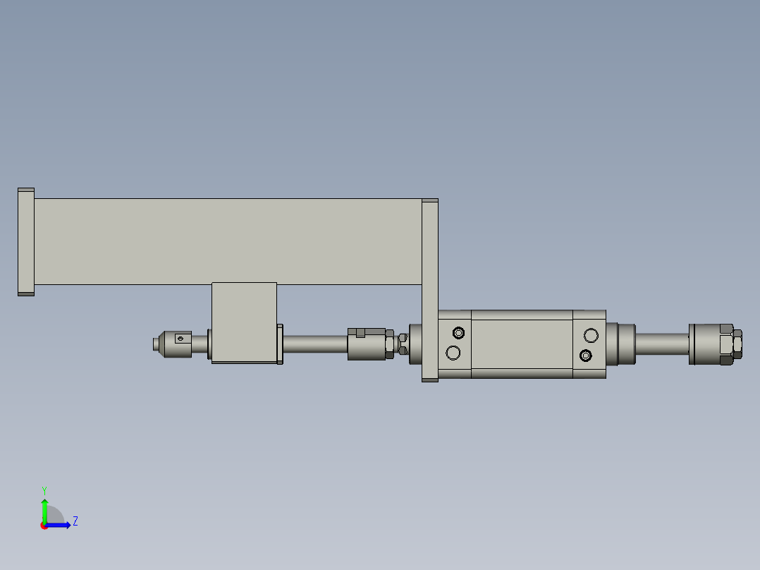 HG004-07气密组件左视图