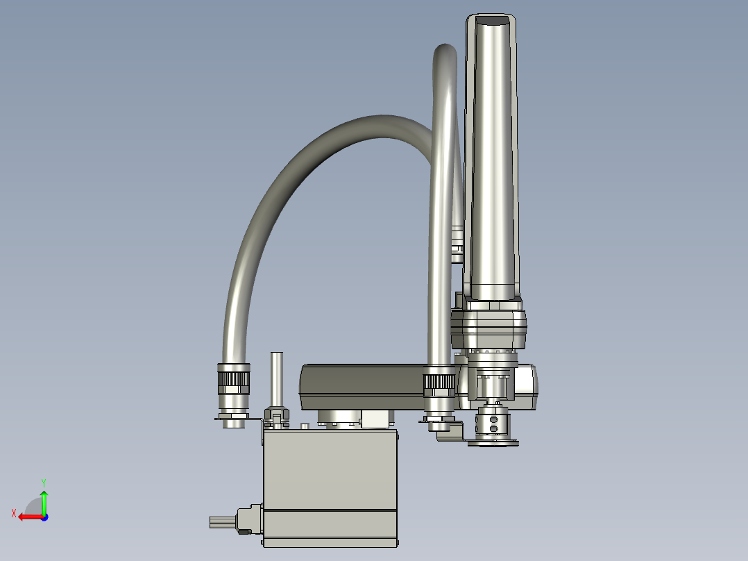 UWLYBZ103-01雅马哈四轴机器人外部走线管线包ZB后视图