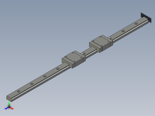 MGN15-L420正等轴测缩略图