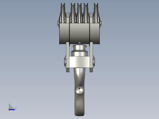 吊钩装配左视缩略图