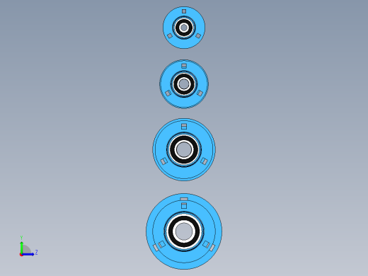 24种SAPF200带座轴承左视缩略图