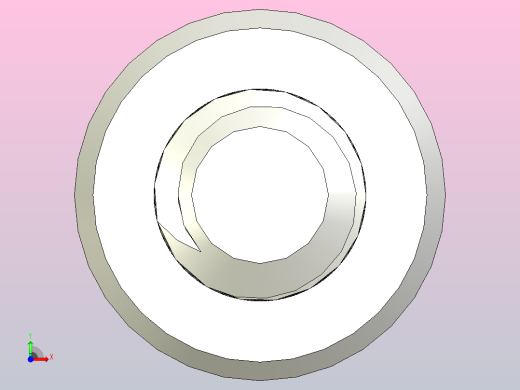 M4 x 0 7mm螺纹80mm长内六角螺钉.x_t前视缩略图