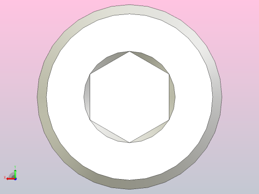 M4 x 0 7mm螺纹80mm长内六角螺钉.x_t后视缩略图