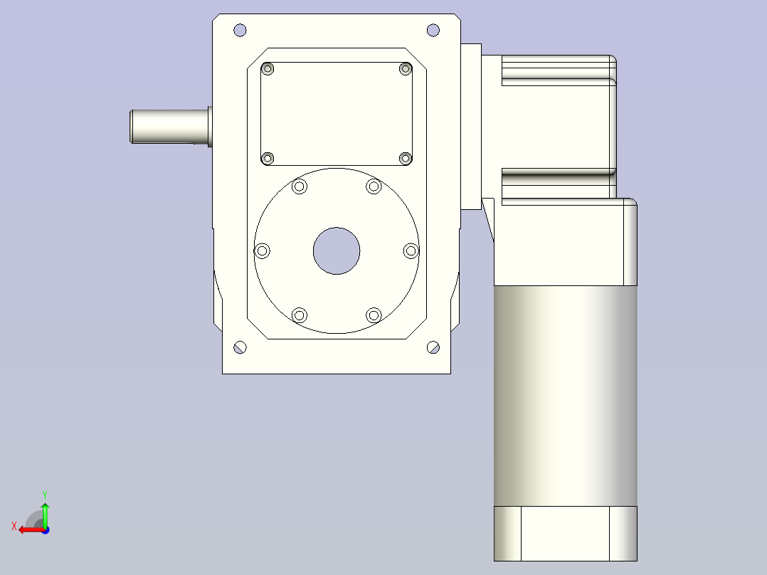格图凸轮分割器 90DA-PACK-DJ-WF后视图