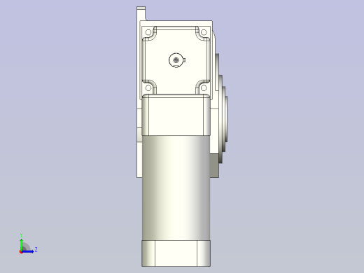 格图凸轮分割器 90DA-PACK-DJ-WF左视缩略图