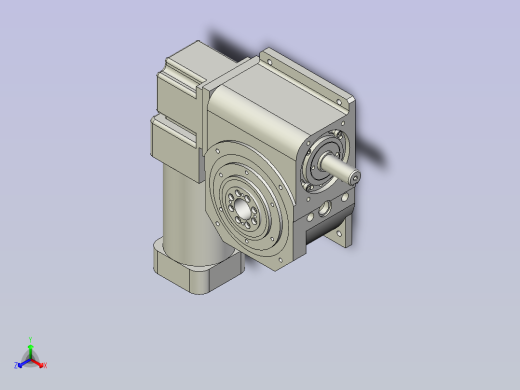 格图凸轮分割器 90DA-PACK-DJ-WF正等轴测缩略图