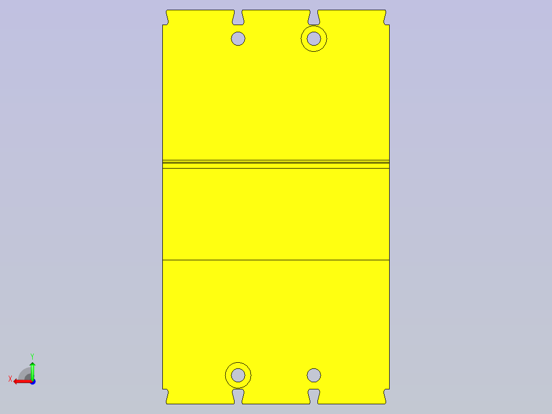 三菱断路器后视图