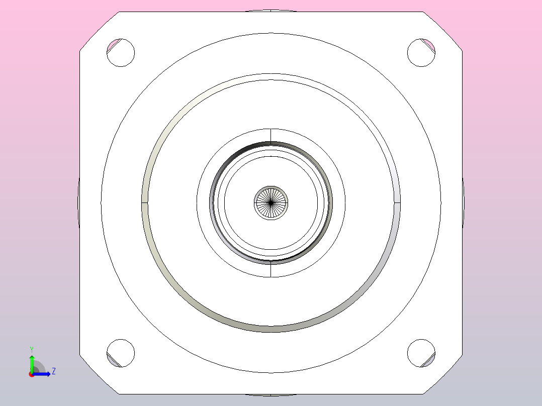 MTB-090-L2-19 MTB-090 精密斜齿减速机 输出轴径22左视图