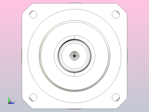 MTB-090-L2-19 MTB-090 精密斜齿减速机 输出轴径22左视缩略图
