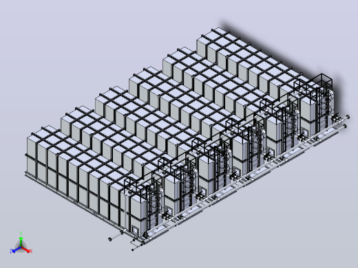 75立方米油罐组成的油罐组3D图纸 STEP格式