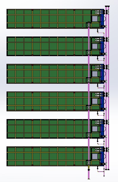 75立方米油罐组成的油罐组3D图纸 STEP格式
