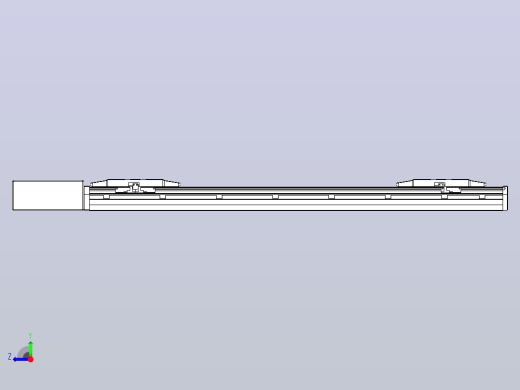 皮带直线轴双滑块型TPA-GCBS-150-P80-L275-QR-M75-N3右视缩略图