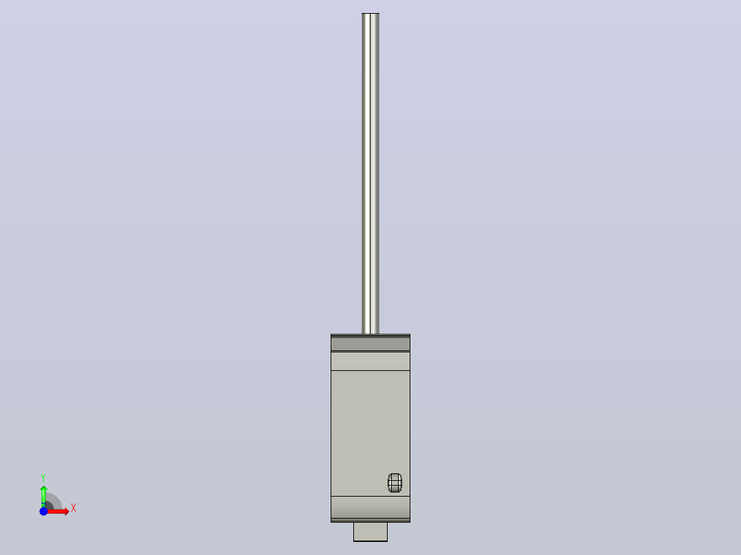 RGB颜色传感器CZ-V1系列前视图