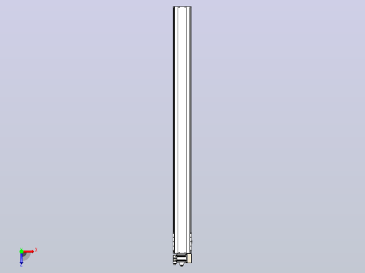 皮带直线轴半封闭可选导轨TPA-HNB-220D-176-L2650-RU-C-P1K-N3俯视缩略图