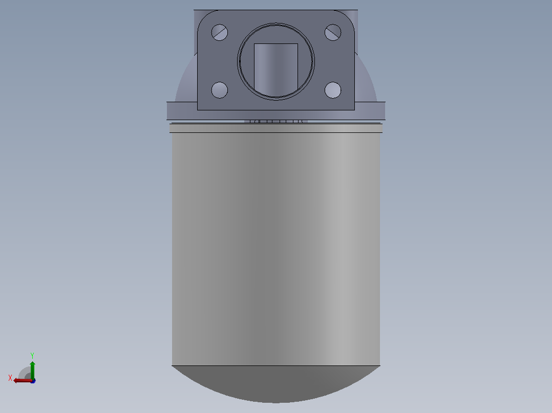 HYDAC 液压油滤清器后视图