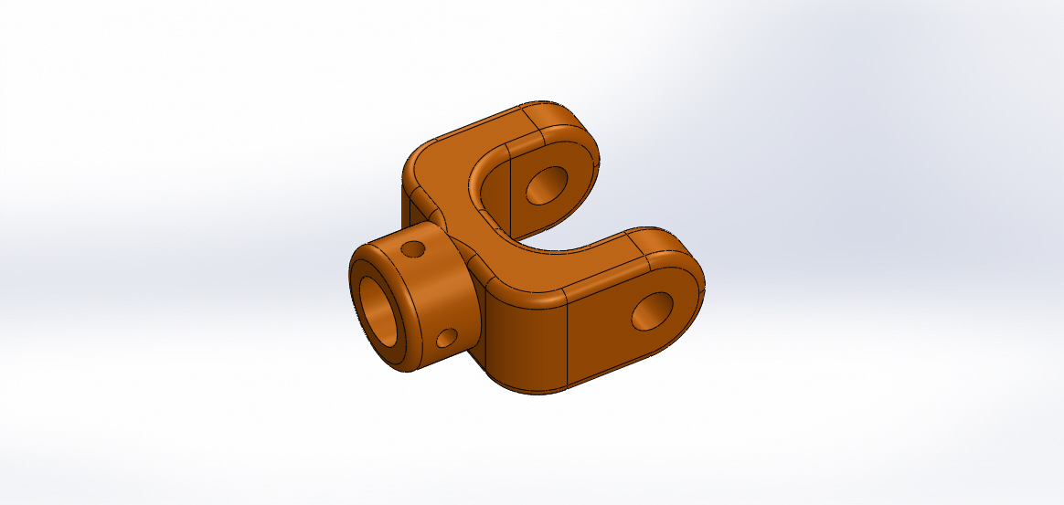 solidworks中的万向节