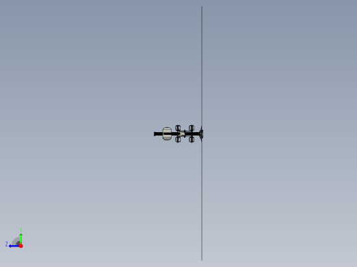 公园跷跷板模型右视缩略图