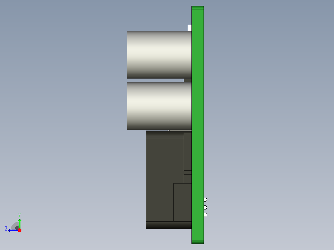 IP2366 USB c 移动电源右视图